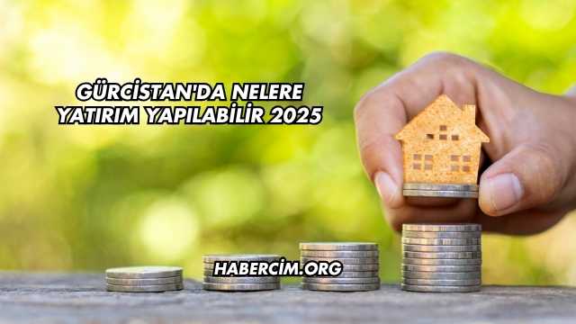 Gürcistan'da Nelere Yatırım Yapılabilir 2025