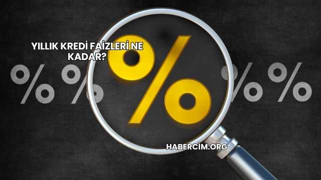 Yıllık Kredi Faizleri Ne Kadar?